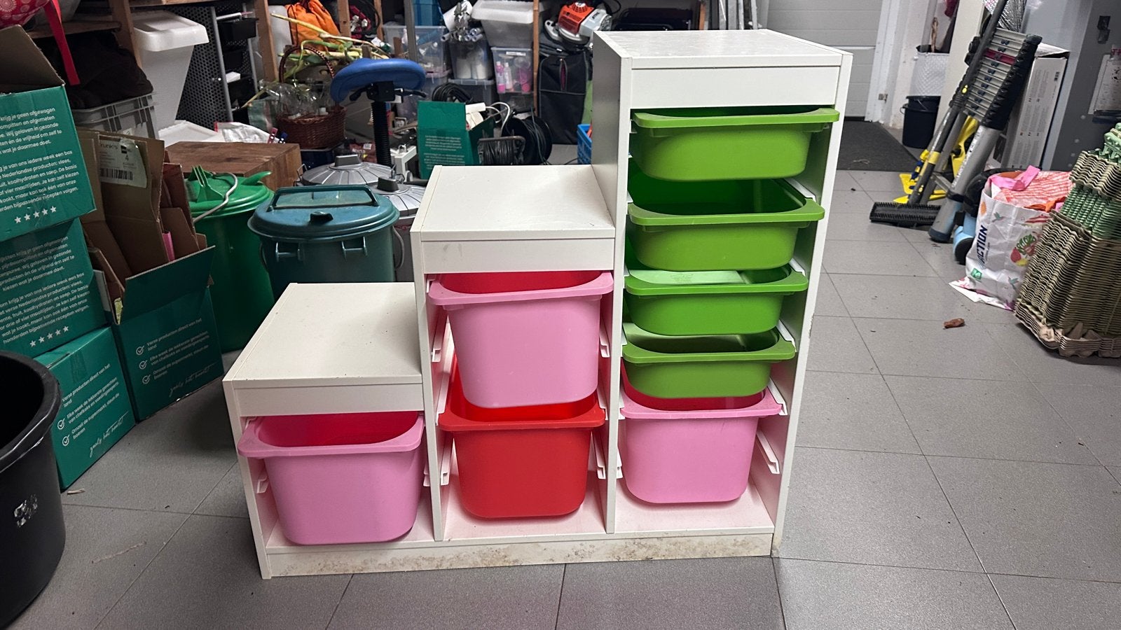 IKEA Trofast Opbergcombinatie met Bakken, Ophalen, Gebruikt, Kast, 100 cm of meer