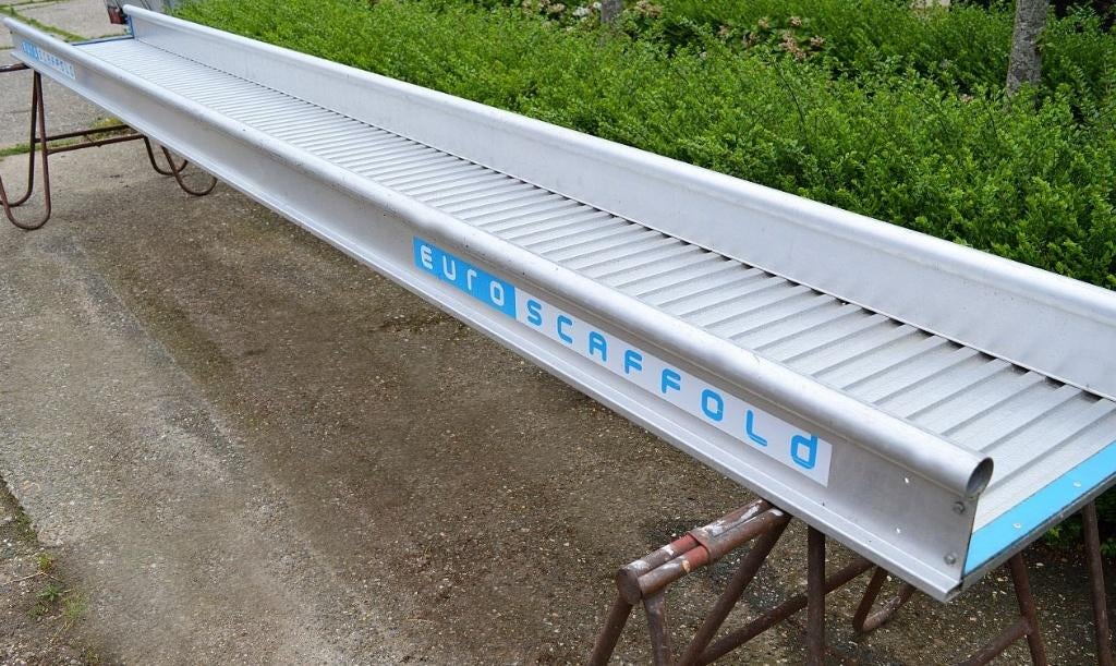 Euroscaffold Loopbrug / Werkbrug 5 meter steiger, Doe-het-zelf en Verbouw, Steigers, Ophalen, Zo goed als nieuw, Rolsteiger of Kamersteiger