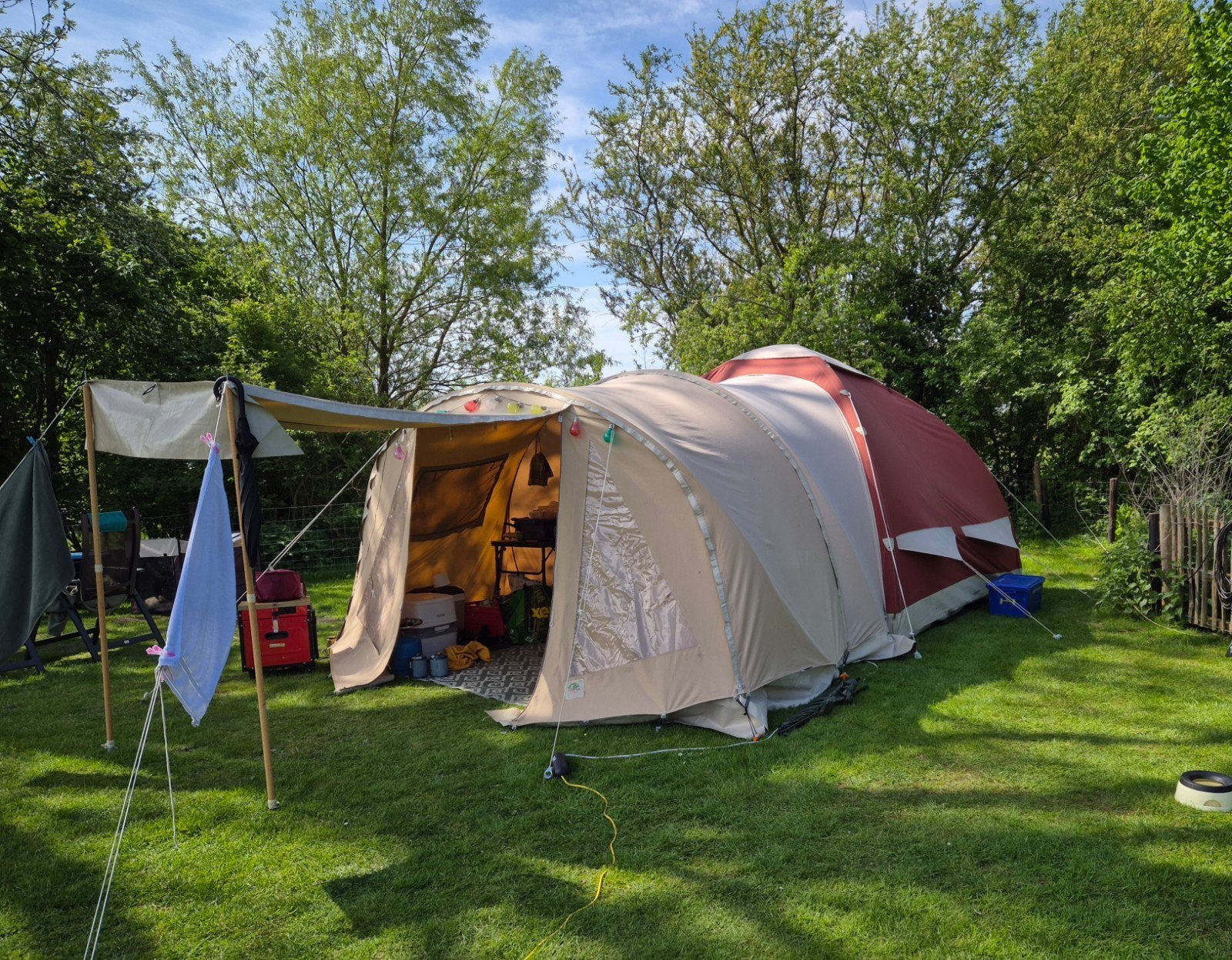 te ruil aangeboden Karsten 325 voor een Karsten 280 of 260, Caravans en Kamperen, Tenten, Ophalen