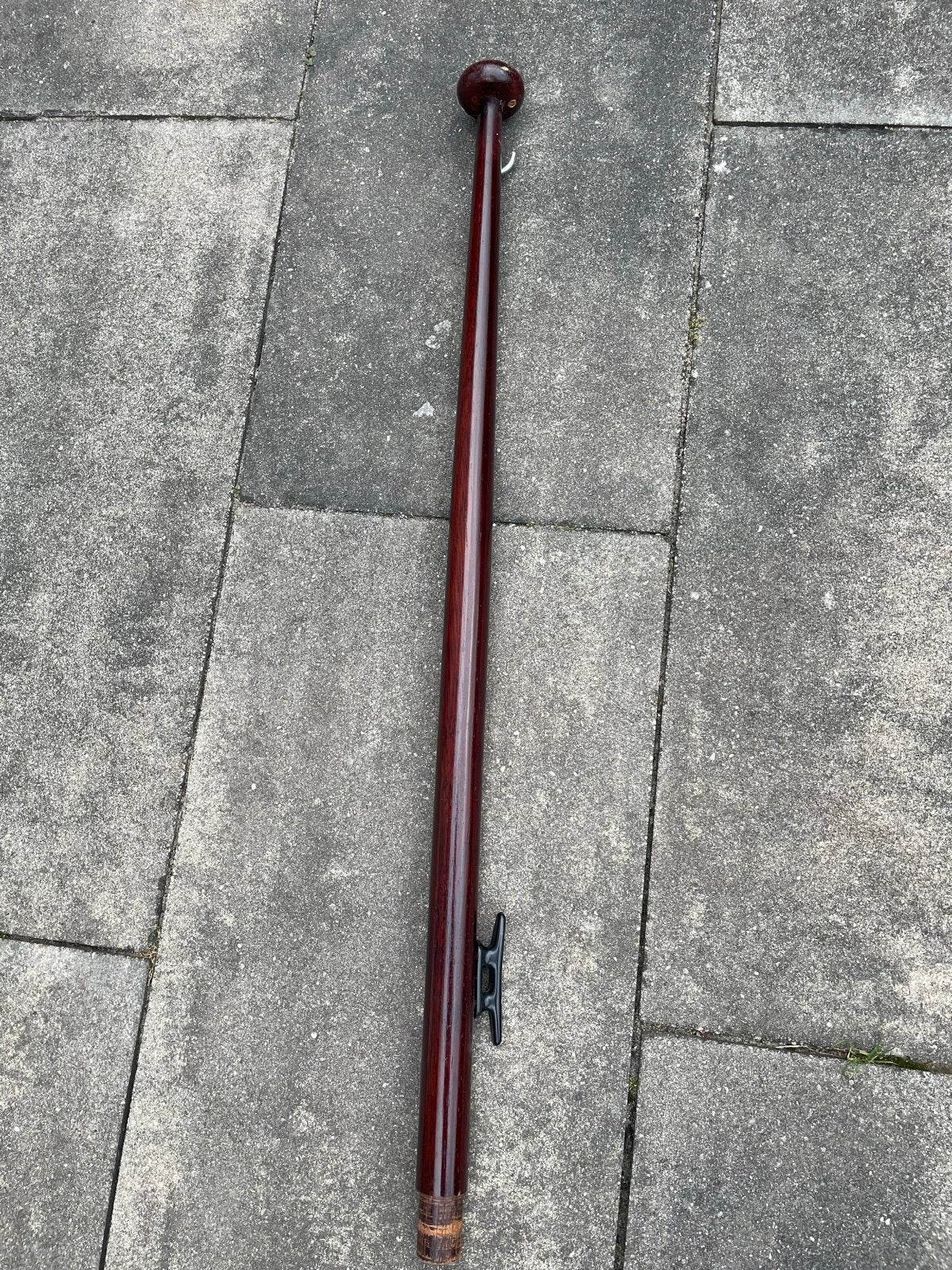 Houten vlaggenstok, 75cm, Ophalen of Verzenden, Gebruikt