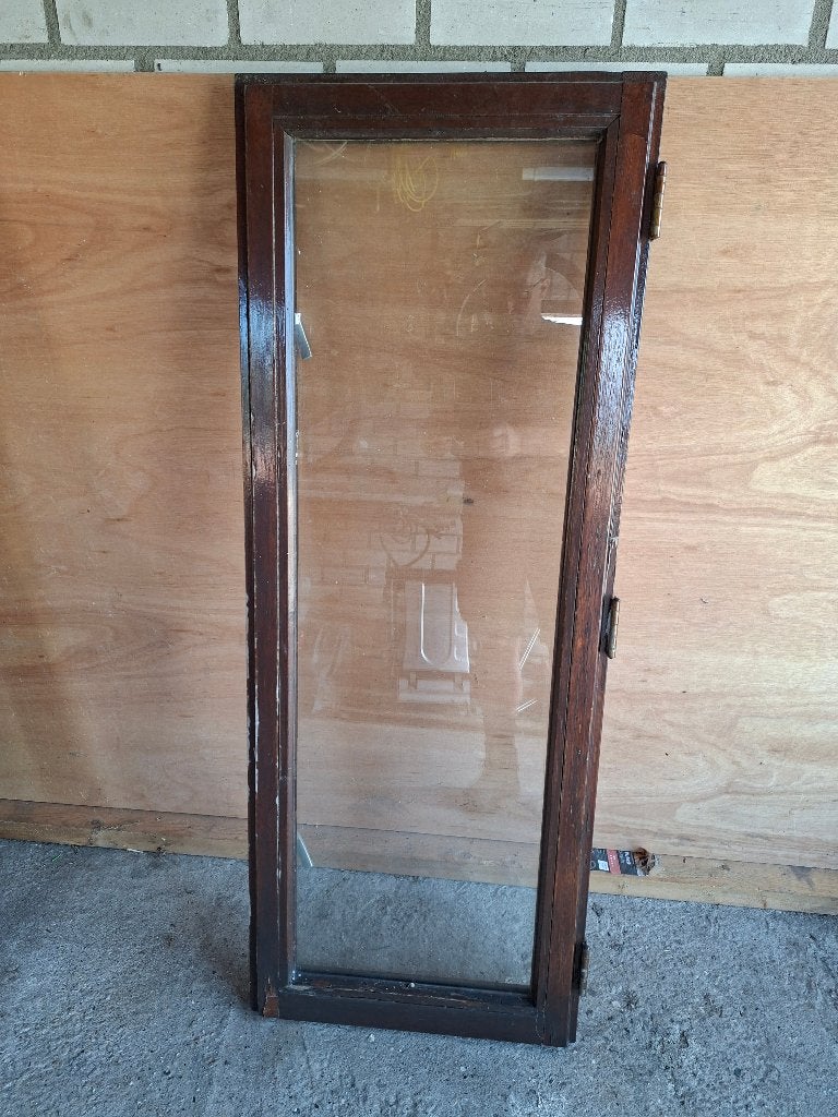 4 Ramen hardhout, Doe-het-zelf en Verbouw, Glas en Ramen, Ophalen, Gevelraam of Ruit, Gebruikt, Minder dan 80 cm