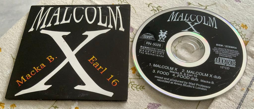 CD SINGLE MACKA B EARL 16 MALCOLM X RUNNETHERLANDS EU, 1 single, Verzenden, Gebruikt, Overige genres