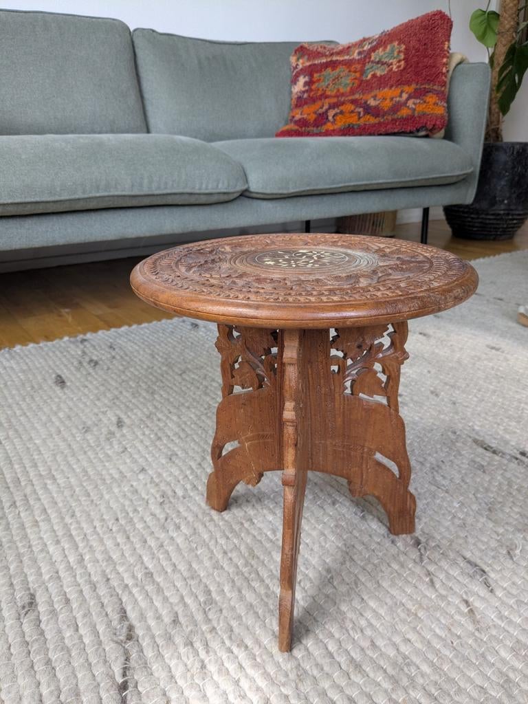 Houten krukje, Ophalen, Zo goed als nieuw, Hout