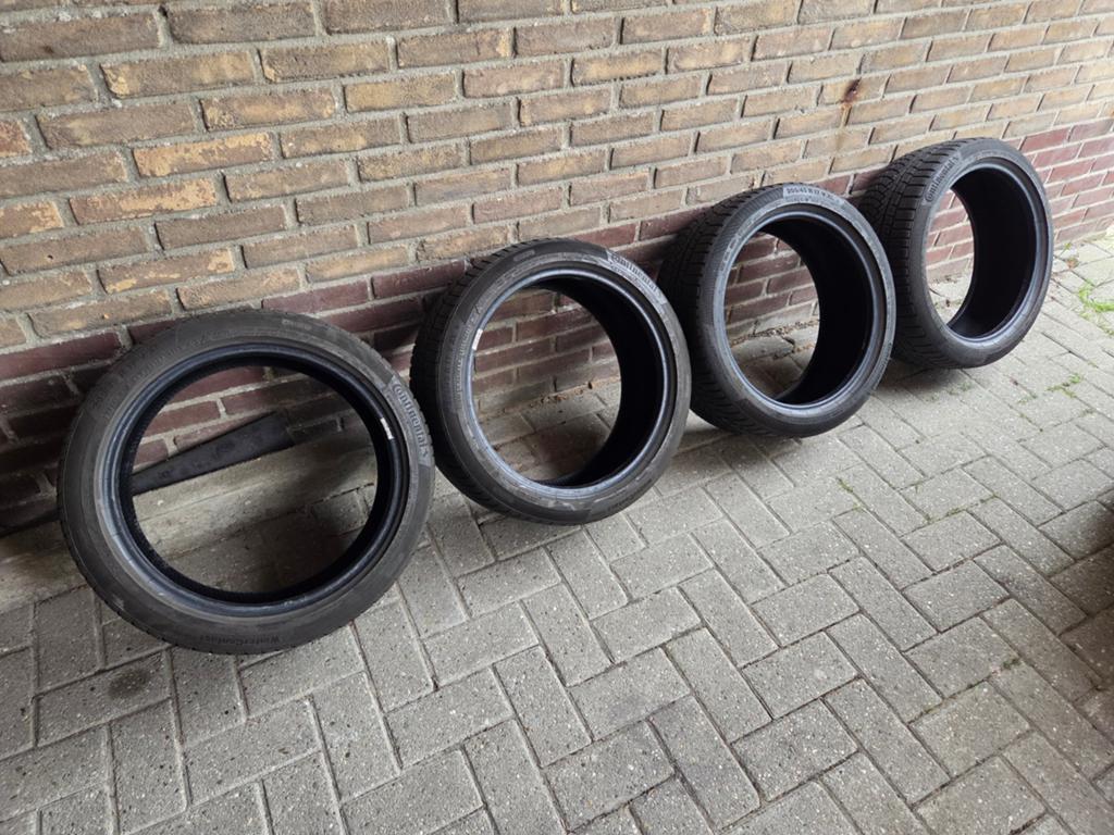 Set Continental WinterContact 205/45 R17, Auto diversen, Auto-accessoires, Ophalen of Verzenden