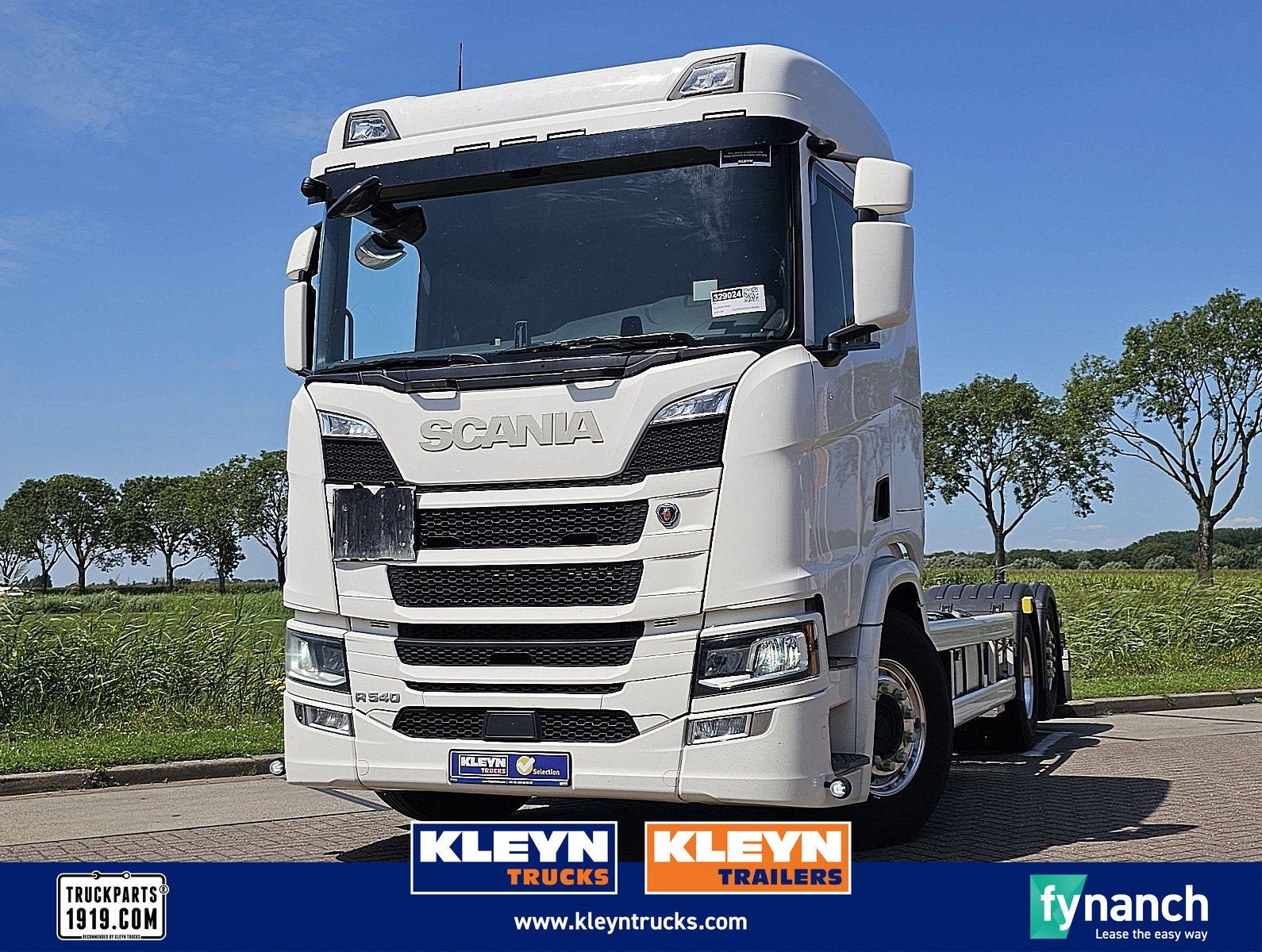 SCANIA R540 6x2*4 adr retarder, Automaat, Euro 6, Scania, Wit