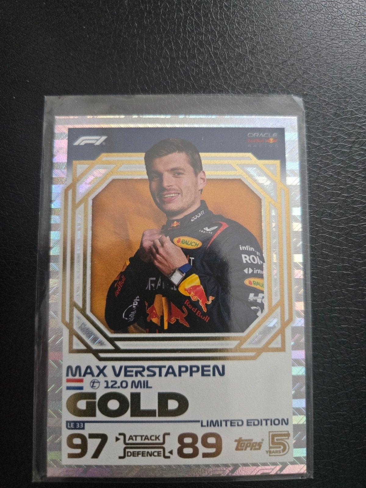 Max Verstappen Topps Match Attax LE33 Zandvoort 2024, Ophalen of Verzenden, Nieuw, Losse kaart, Foil