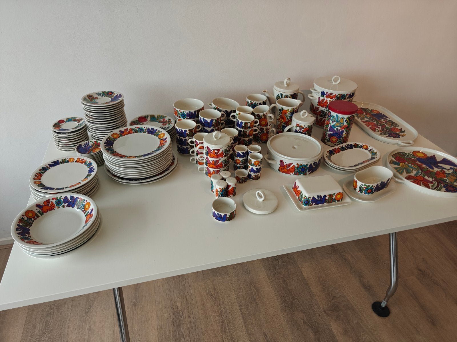 Villeroy & Boch Acapulco – zeer uitgebreid vintage servies, Ophalen