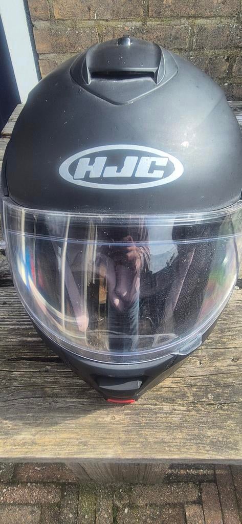 HJC Integraalhelm maat 64 xxl - Mat Zwart, Motoren, Kleding | Motorhelmen, Heren, HJC, Ophalen of Verzenden, Integraalhelm