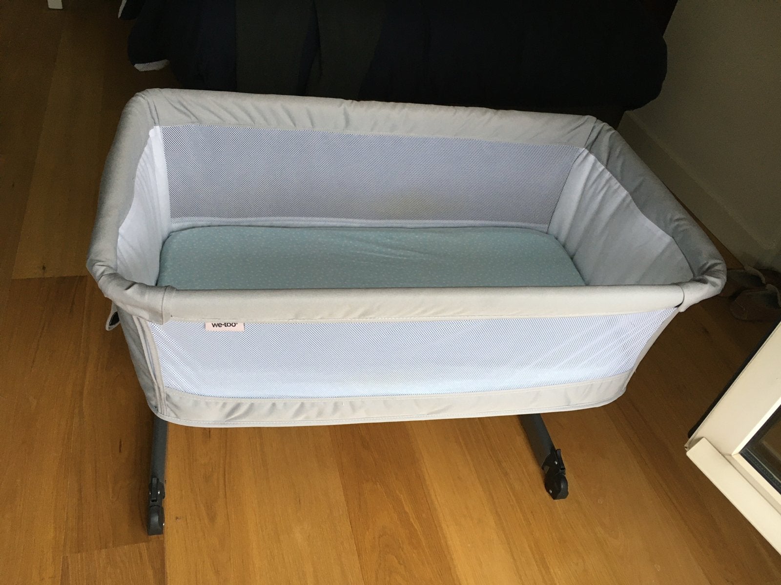 Co-sleeper met Aerosleep matras en hoeslakens, Ophalen, Gebruikt, Wieg