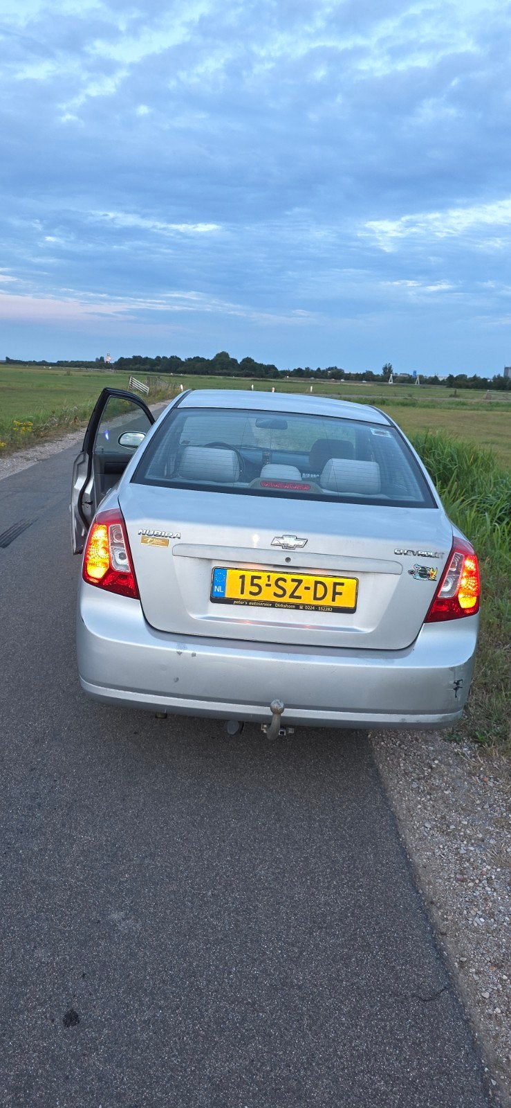 Chevrolet Nubira 1.6 SDN 2006 Grijs, Auto's, Chevrolet, Voorwielaandrijving, 4 cilinders, 610 kg, 1200 kg