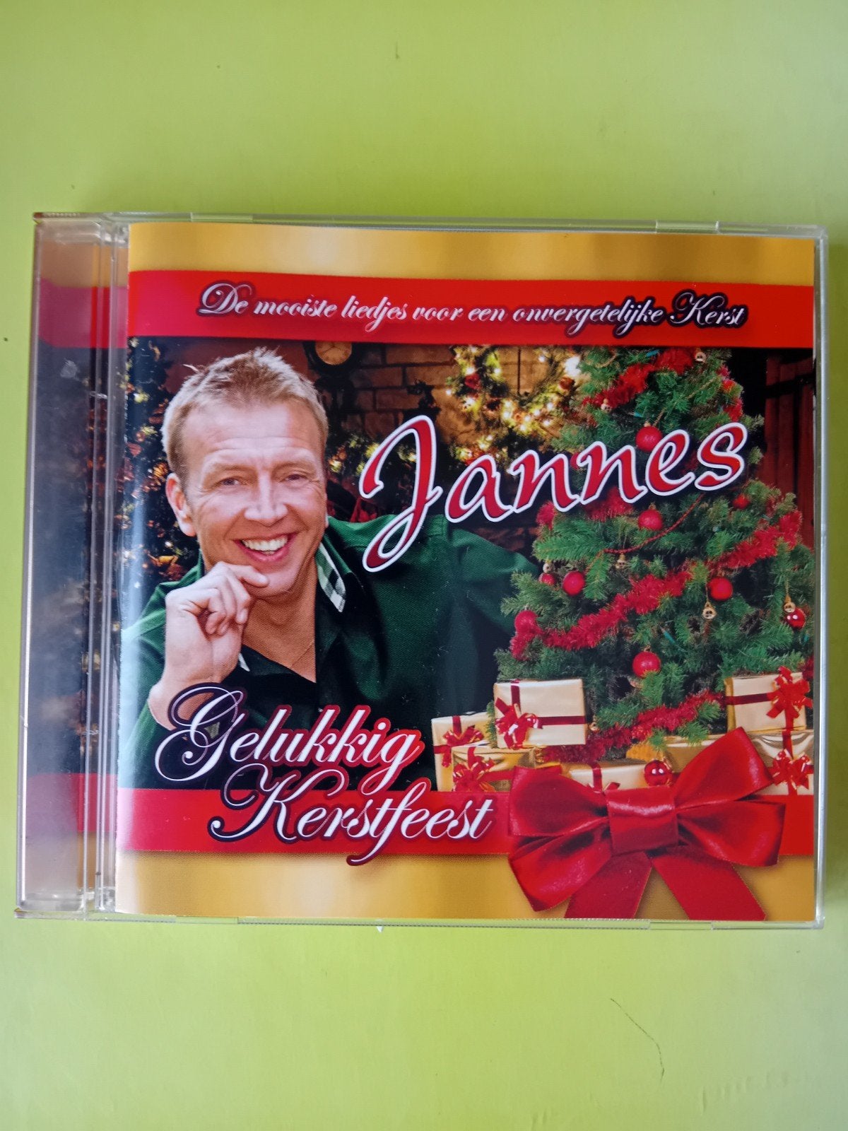 Jannes - Gelukkig Kerstfeest CD (Kerstmuziek), Ophalen of Verzenden, Zo goed als nieuw, Kerst