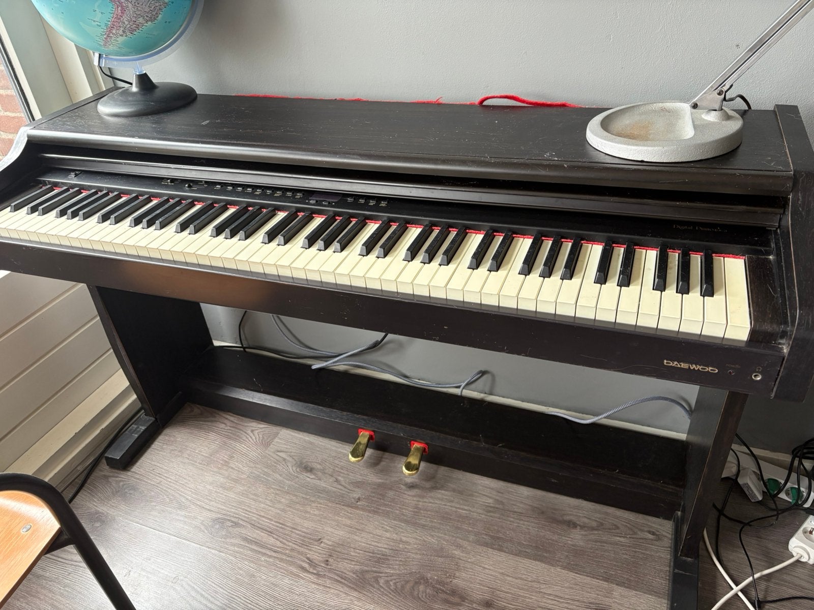 Elektronisch piano Daewoo, Ophalen, Gebruikt, Zwart