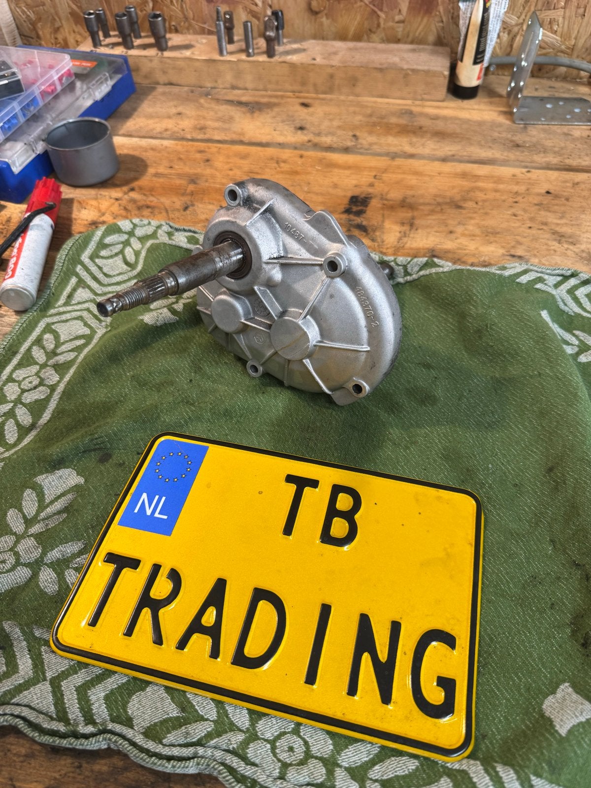 Piaggio 2t brom vertanding DG, Ophalen of Verzenden, Gebruikt, Overige typen, Piaggio
