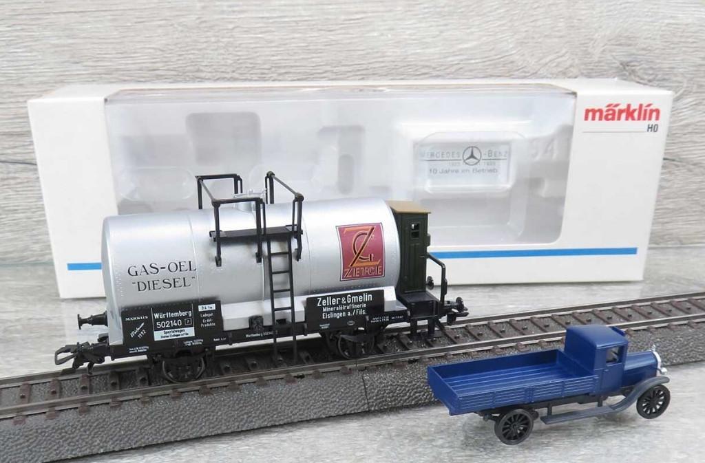 Marklin H0 Museum 1992 - Ketelwagen van de DB in ovp, Hobby en Vrije tijd, Modeltreinen | H0, Wisselstroom, Ophalen of Verzenden