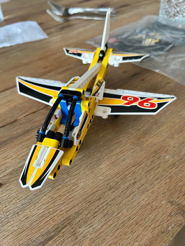 Lego Technic 42044 - Display Team Jet, Gebruikt, Lego, Ophalen of Verzenden, Complete set