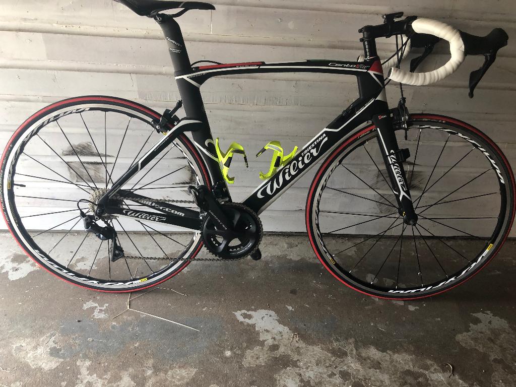 Wilier cento 1 air carbon racefiets, Fietsen en Brommers, Fietsen | Racefietsen, Carbon, 15 tot 20 versnellingen, 53 tot 57 cm