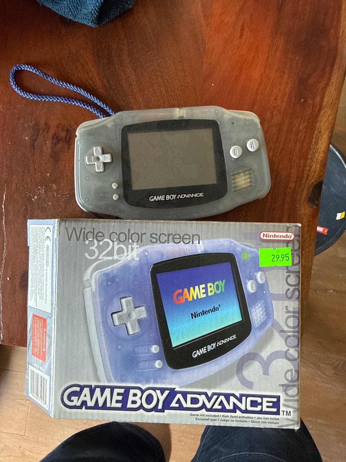 Game Boy Advance + Pokémon Mystery Dungeon Red Rescue Team, Spelcomputers en Games, Ophalen, Gebruikt, 1 speler, Role Playing Game (Rpg)