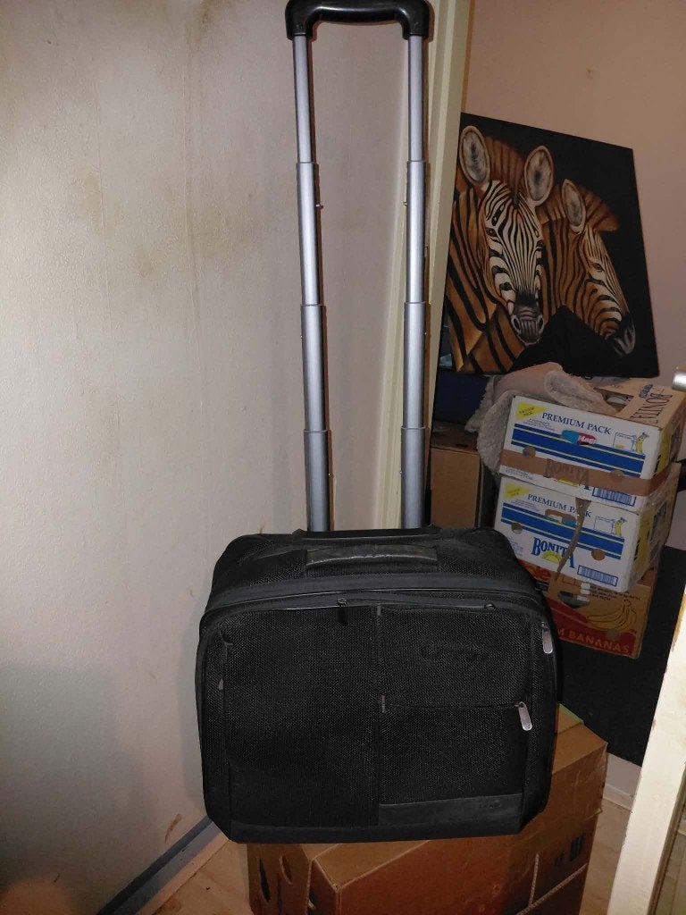 werkkoffer, Ophalen, Gevoerd laptopvak, Trolleytas, 17 inch of meer