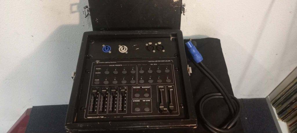 RGB DMX controller van CLS voor het aansturen van LED spots, Ophalen of Verzenden, Gebruikt, Licht, Kleur