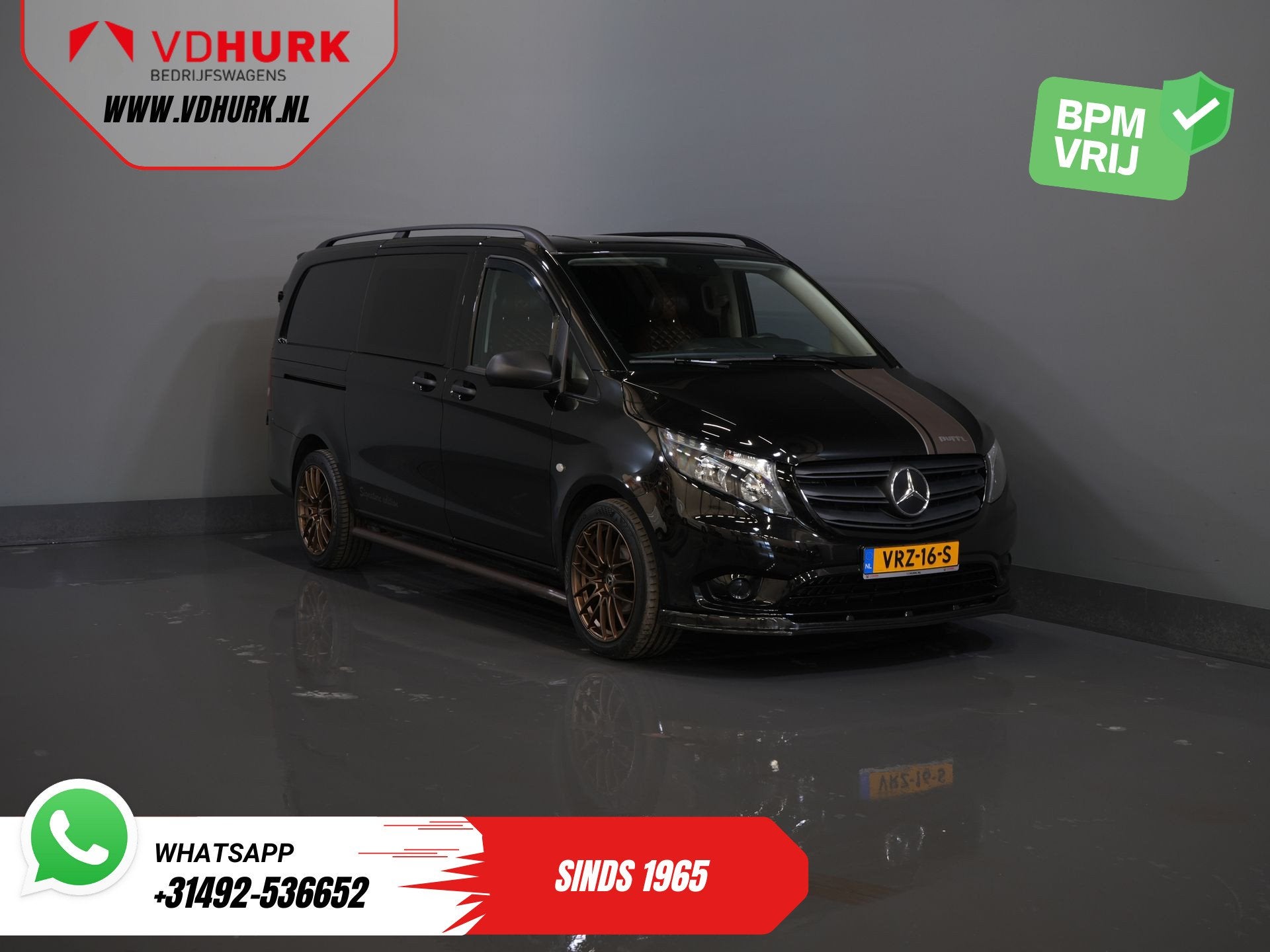 Mercedes-Benz Vito 114 CDI Aut. DC Dubbel Cabine Buffl Leder, Automaat, Gebruikt, Euro 6, 4 cilinders