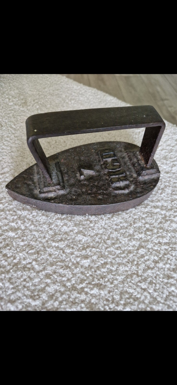 Ijzeren strijkijzer, Ophalen of Verzenden