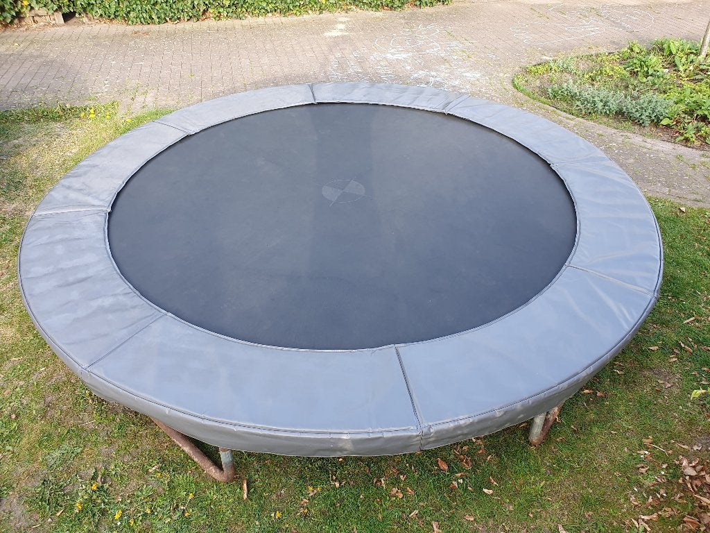 Professionele BERG trampoline - 330cm met dure Berg PVC-rand, Kinderen en Baby's, Speelgoed | Buiten | Trampolines, Ophalen, Zo goed als nieuw