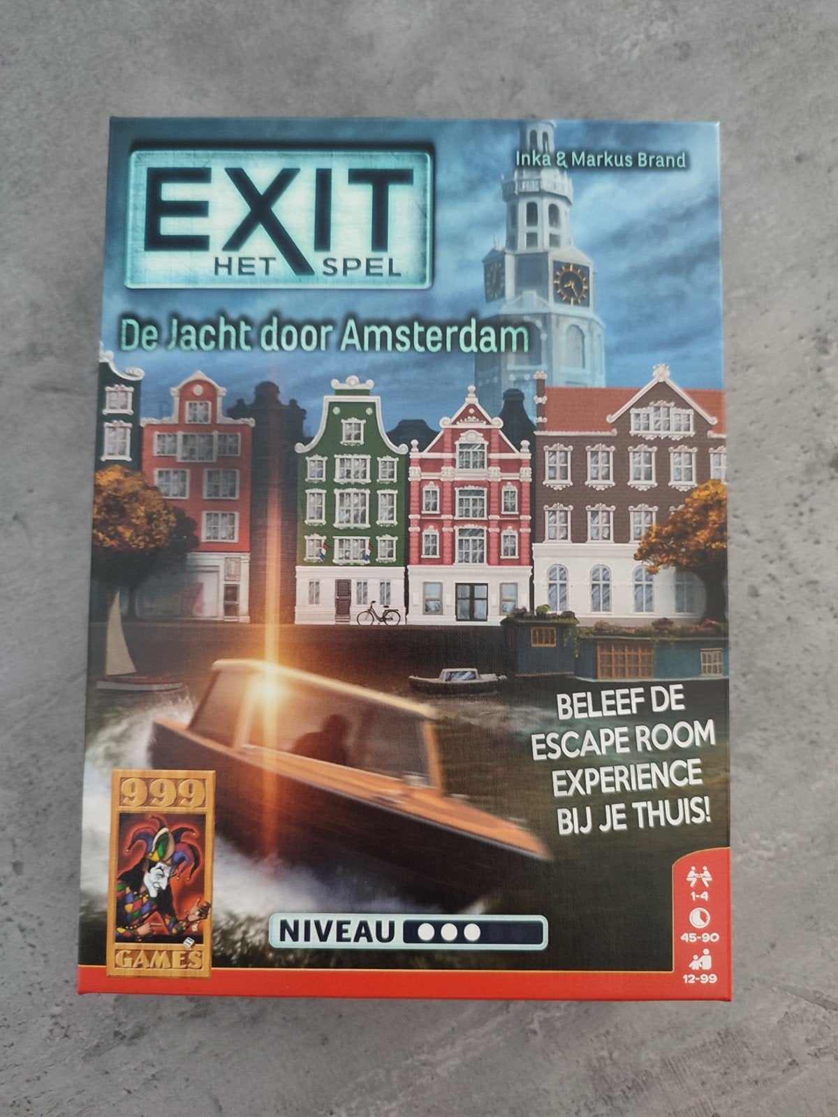 EXIT Het Spel: De Jacht door Amsterdam - Escape Room

Beleef, Ophalen of Verzenden, Zo goed als nieuw