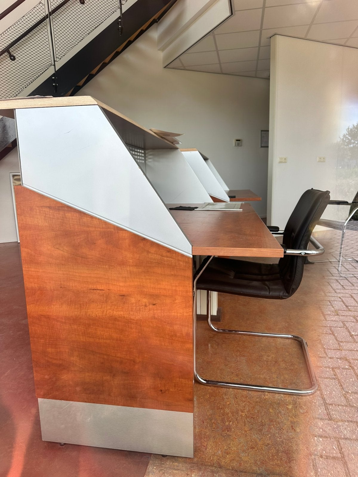 2x bureau: afmeting 160 breed, 80 diep, 115 hoog, Huis en Inrichting, Ophalen, Overige typen, Gebruikt, 115 cm