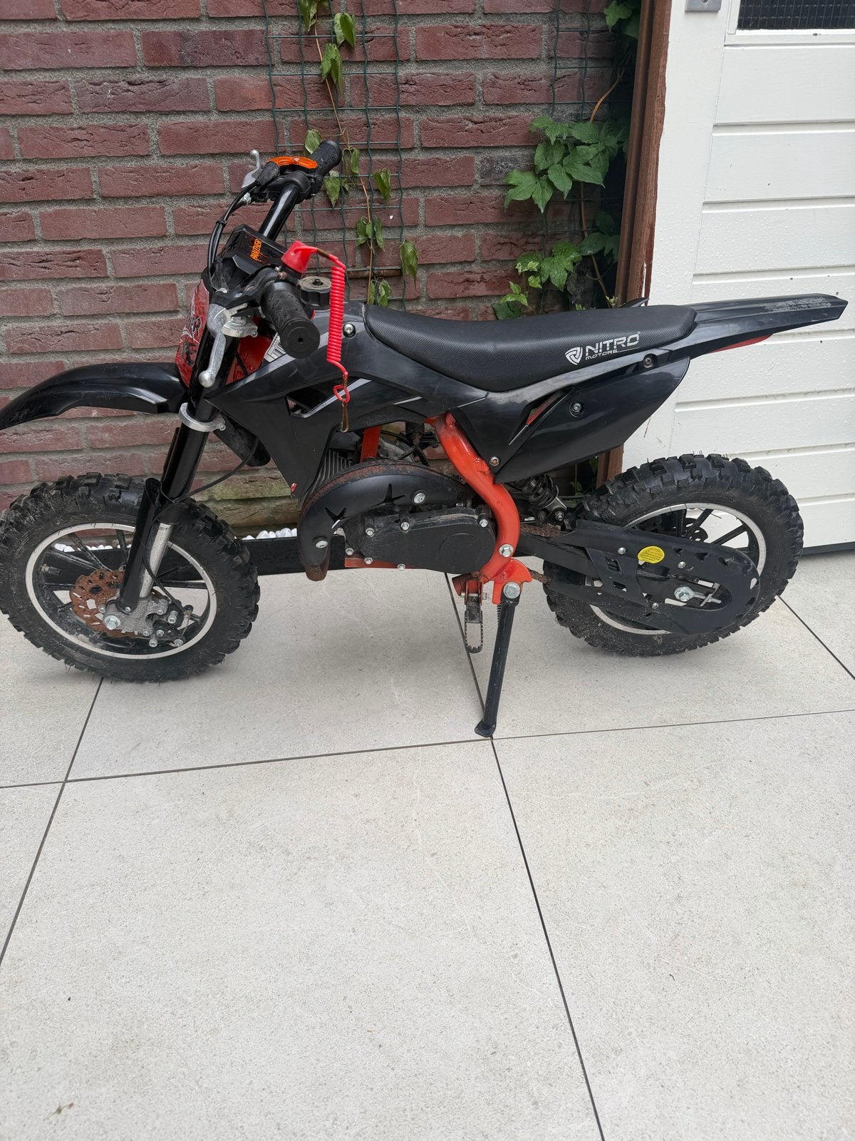 Nitro Pitbike, Ophalen, Zo goed als nieuw, Schijfrem, Pitbike