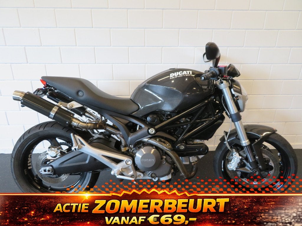 Ducati MONSTER 696 CARBON VERSIE PERFECT! (bj 2009), Bedrijf, 696 cc, Naked bike