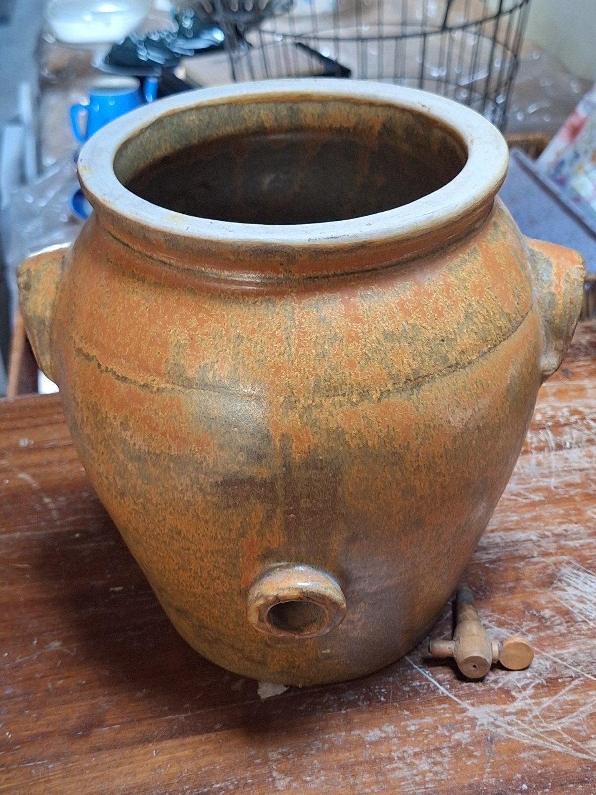 oude Franse grespot, azijnpot, Antiek en Kunst, Ophalen