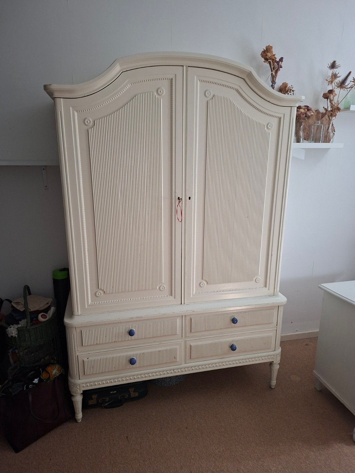 Antieke kast, Ophalen, Gebruikt, Kast, 105 cm of meer