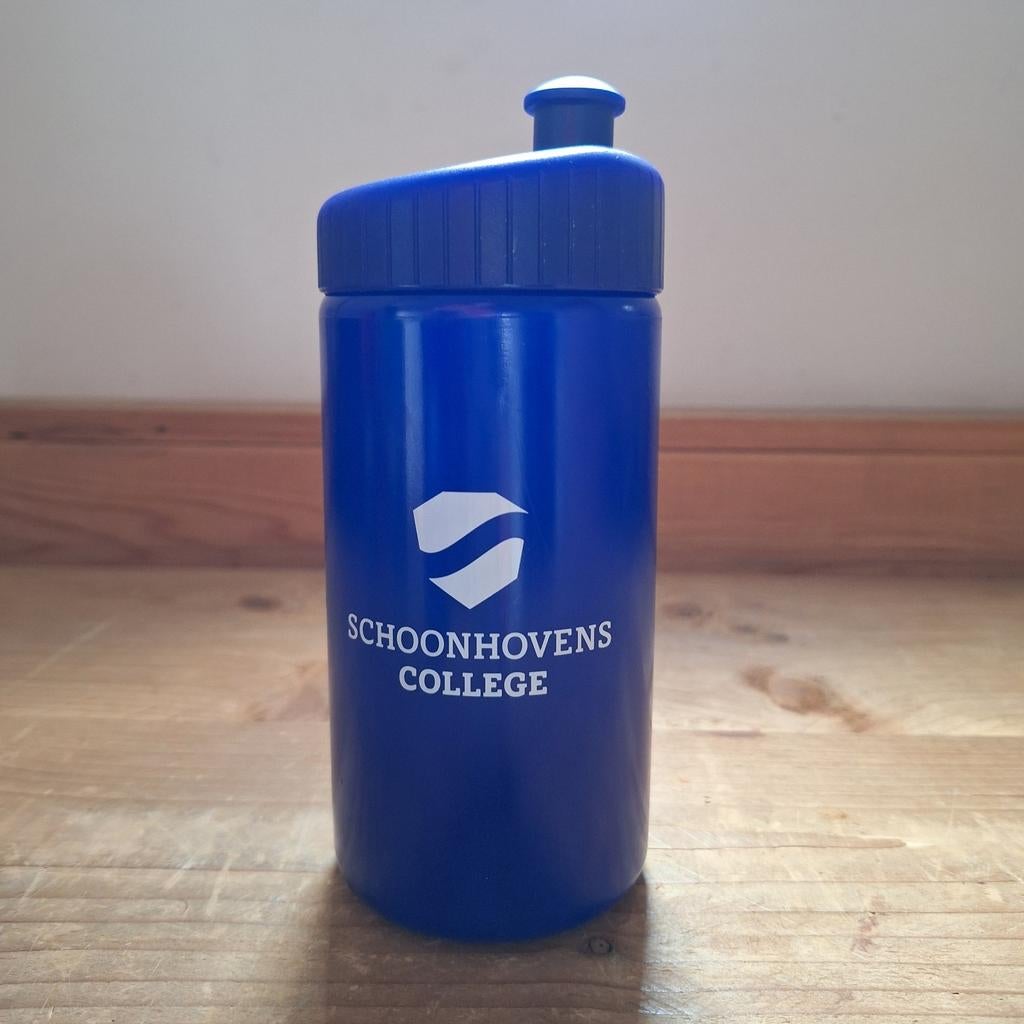 Bidon nieuw en gymshirt Schoonhovens College drinkfles SC, Ophalen of Verzenden, Nieuw