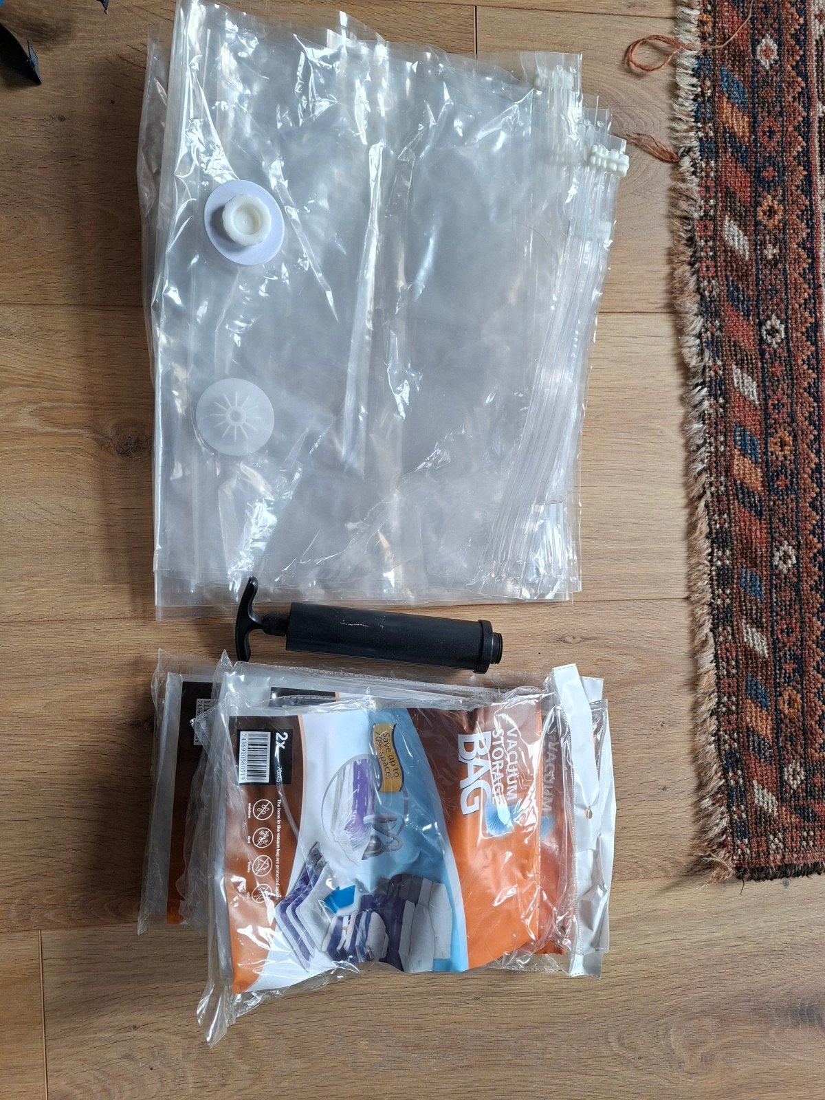 Vacuumzakken met pompje, Ophalen, Nieuw