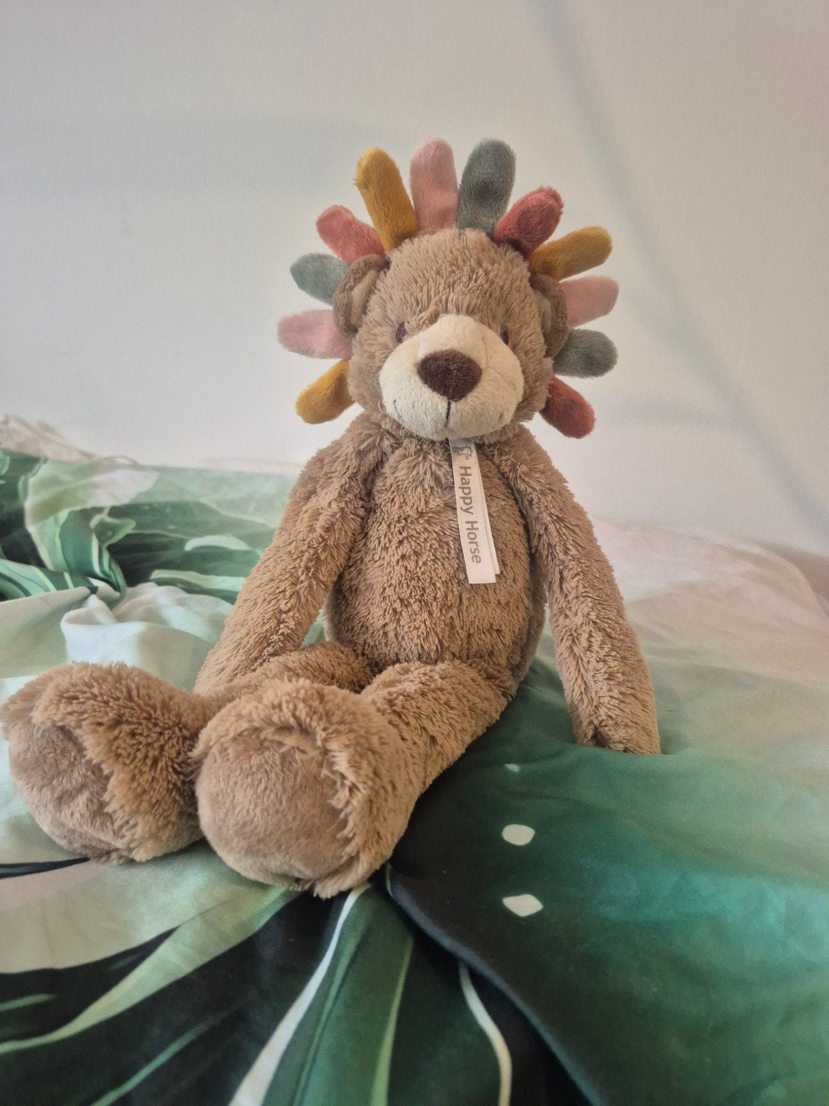 Happy Horse Leeuw Knuffel met Kleurrijke Manen, Kinderen en Baby's, Speelgoed | Knuffels en Pluche, Overige karakters, Happy Horse