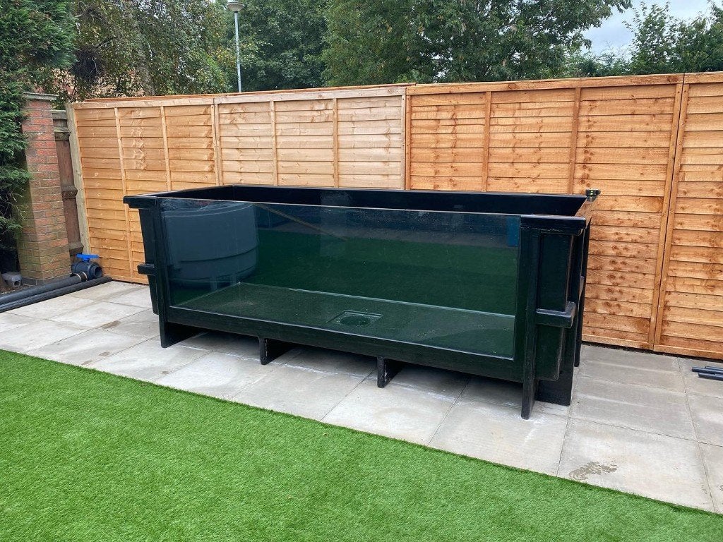 Opbouwvijver met Raam MK300 | Nieuw & Direct Leverbaar, Tuin en Terras, Vijver-toebehoren, Ophalen, Nieuw, Vijverbak