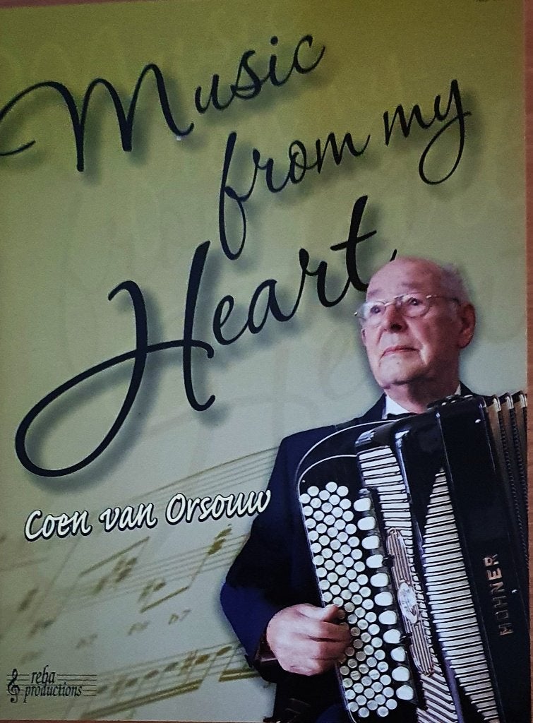 Bladmuziek Accordeon / Music from my Heart - Coen van Orsouw, Nieuw, Ophalen of Verzenden, Artiest of Componist, Populair