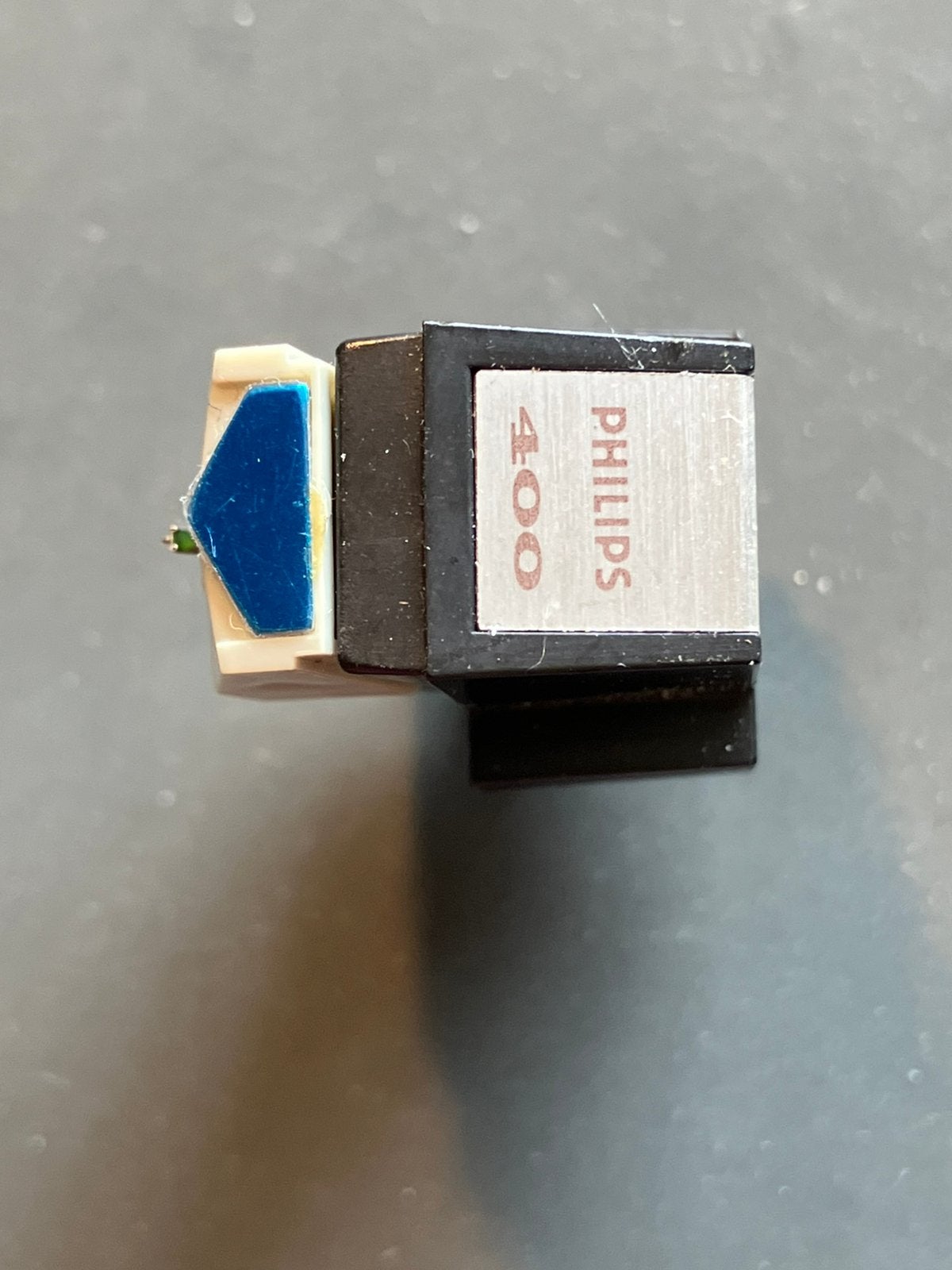 Vintage PHILIPS GP 400 element met naald, Ophalen, Zo goed als nieuw, Philips