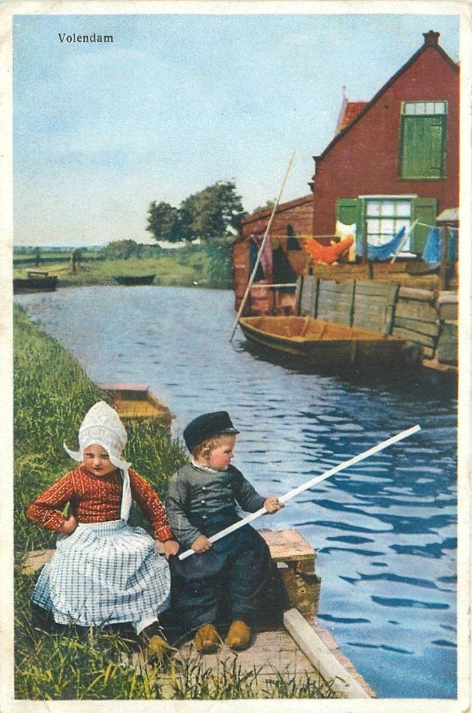 701-225-011 Volendam, Ophalen of Verzenden, Voor 1920, Noord-Holland