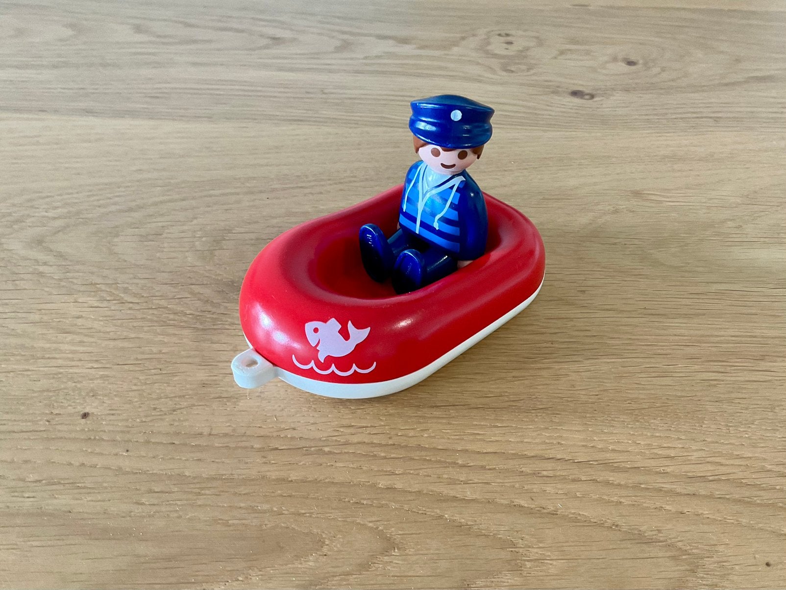 Playmobil 123 : Zeeman met rubberboot, Ophalen, Gebruikt
