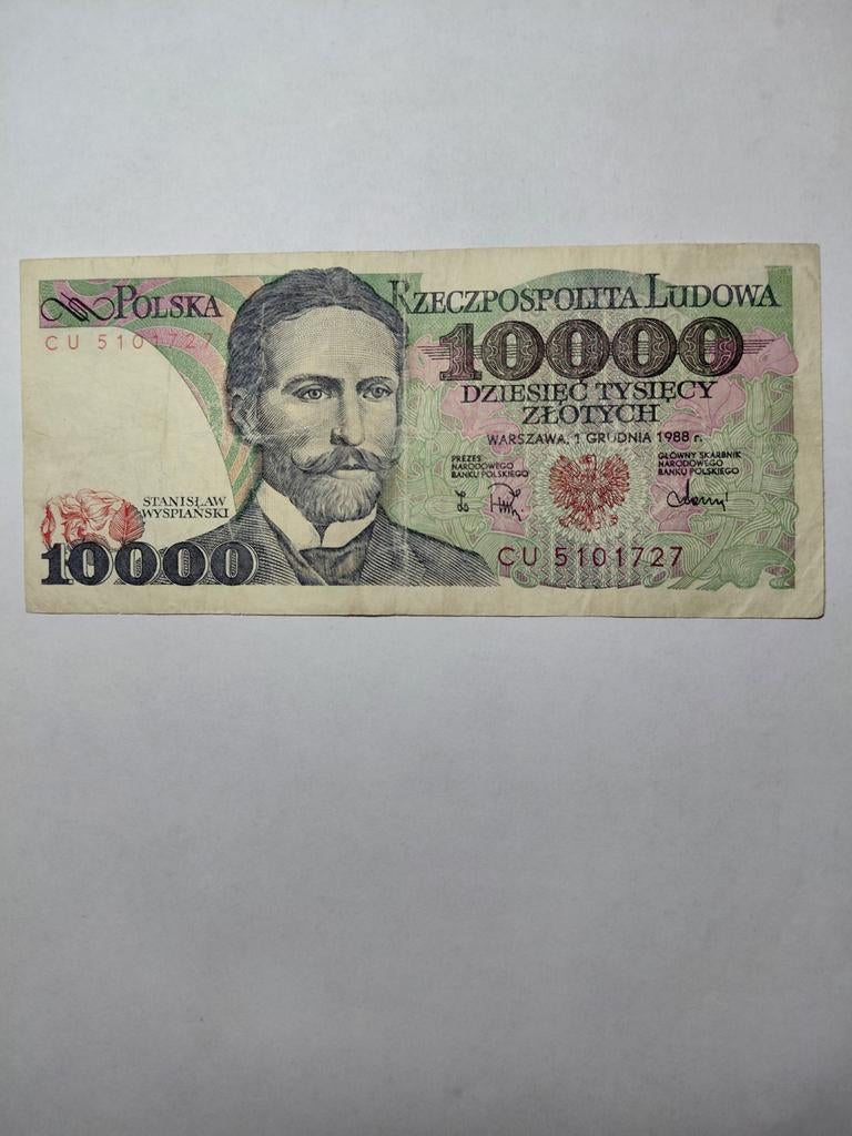 Polen 10 000 zloty, Postzegels en Munten, Bankbiljetten | Europa | Niet-Eurobiljetten, Ophalen of Verzenden, Polen