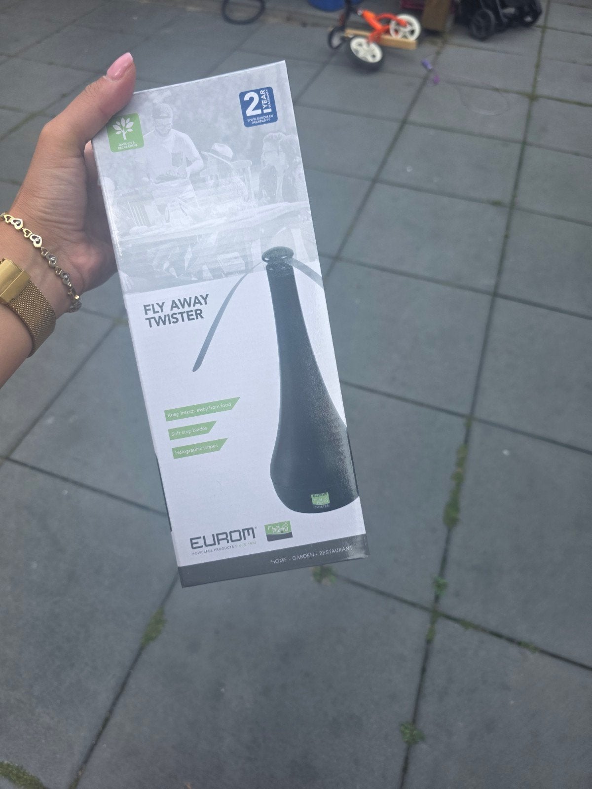 Eurom Fly Away Twister Vliegenverjager - Nieuw in doos, Ophalen, Nieuw