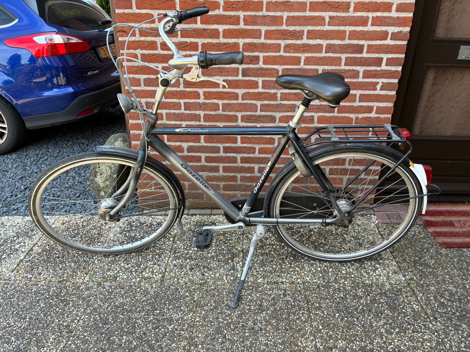 Gazelle Accent herenfiets H57 7 versnellingen, Fietsen en Brommers, Fietsen | Heren | Herenfietsen, Ophalen, Zo goed als nieuw
