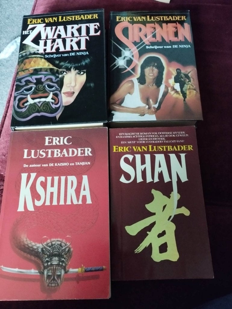 Eric lustbader boekenpakket, Ophalen, Zo goed als nieuw, Eric van Lustbader, Nederland