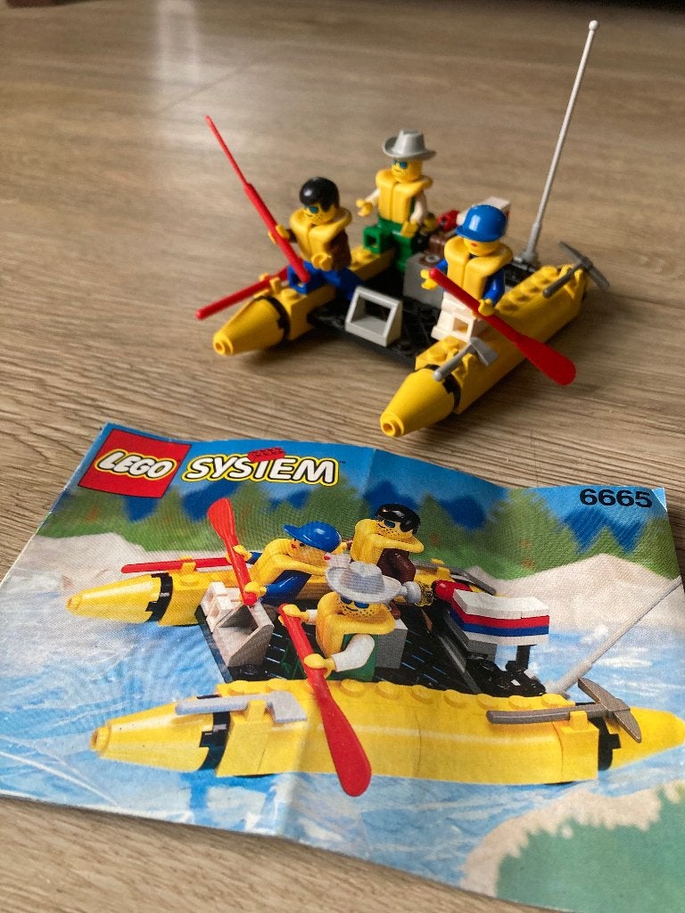 Lego City River Runners - 6665, Lego, Ophalen of Verzenden, Compleet, Complete set