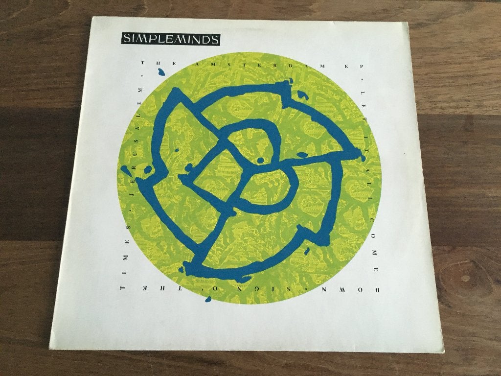 Vinyl Maxisingle Simple Minds The Amsterdam EP EU, Gebruikt, Ophalen of Verzenden, EP, 12 inch