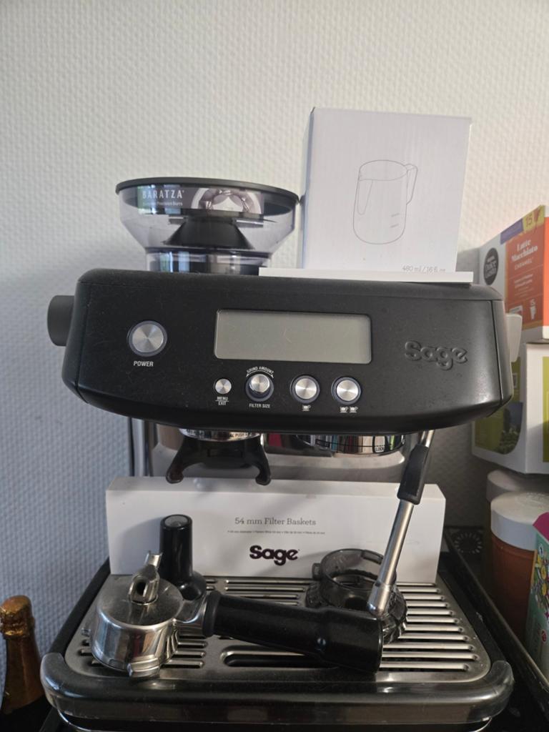 Sage the Barista Pro, Witgoed en Apparatuur, Koffiezetapparaten, Ophalen of Verzenden, Overige modellen, Koffiebonen