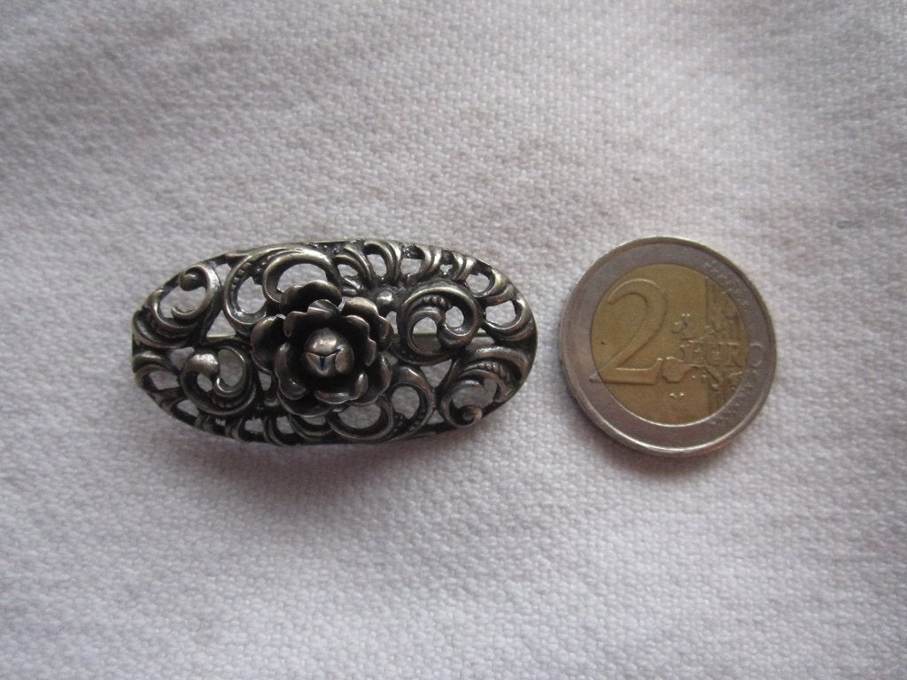 66.  Aparte oude broche, Sieraden, Tassen en Uiterlijk, Antieke sieraden, Ophalen, Overige materialen, Broche