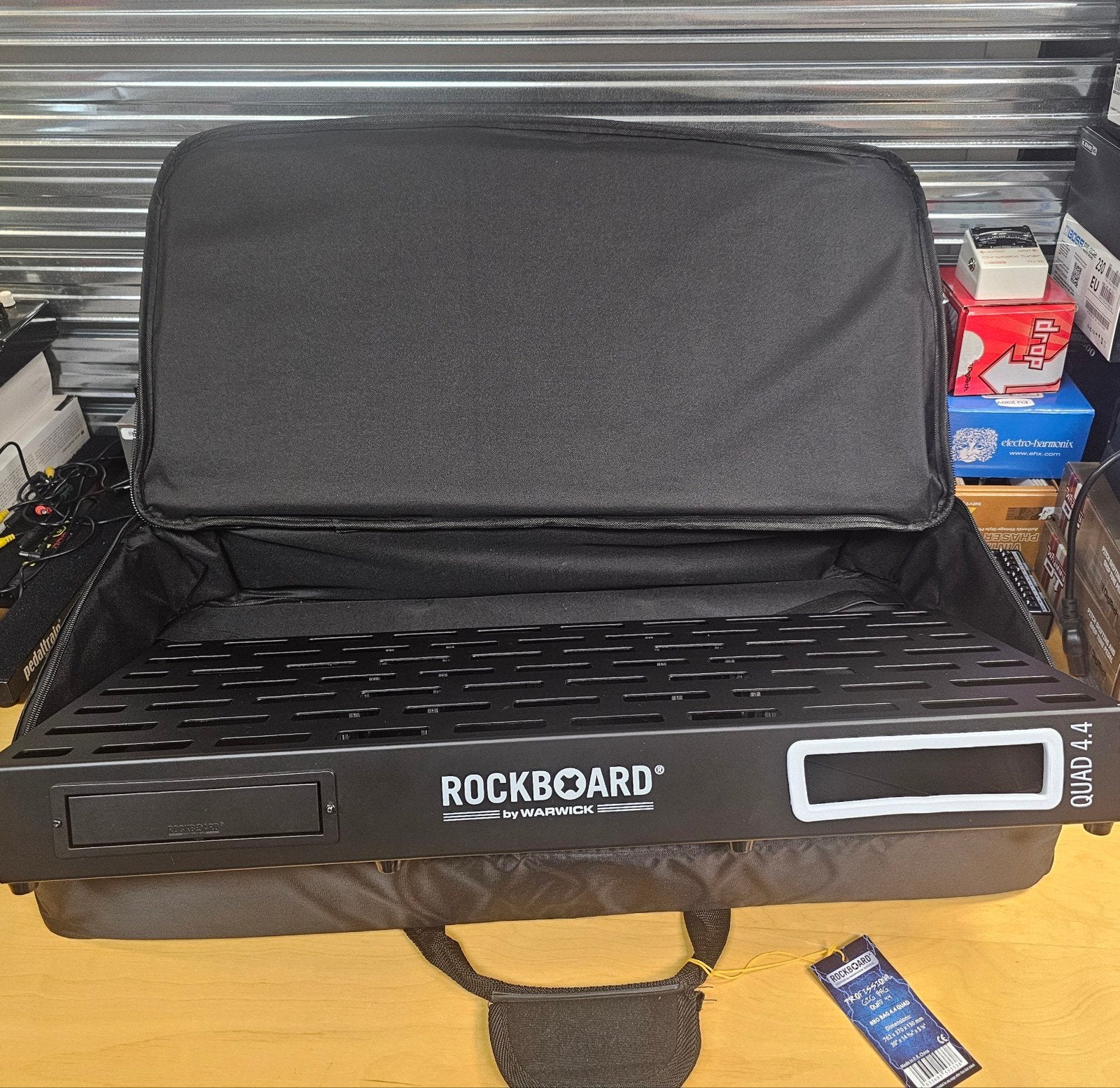 RockBoard Quad 4.4 Pedalboard met Gig Bag - Nieuwstaat, Info@warwick.de, Gewerbepark 46, 08258 Markneukirchen, Duitsland, Overige typen