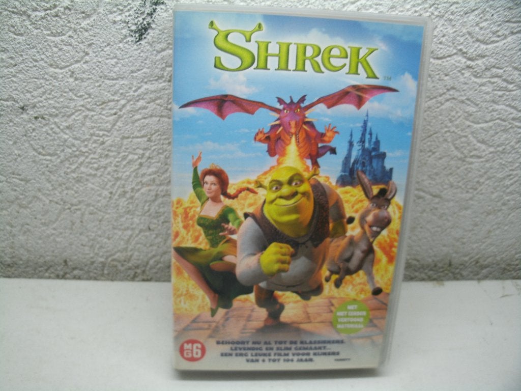 vhs 126a shrek, Alle leeftijden, Ophalen of Verzenden, Zo goed als nieuw